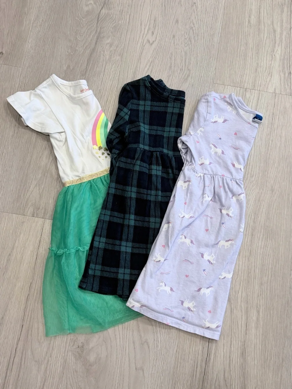 Lot of 3 Girls Knit Dresses - Old Navy and Cat & Jack (4/5)